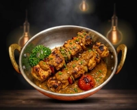 Curry poulet brochettes