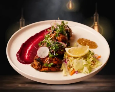 Achari poulet tikka